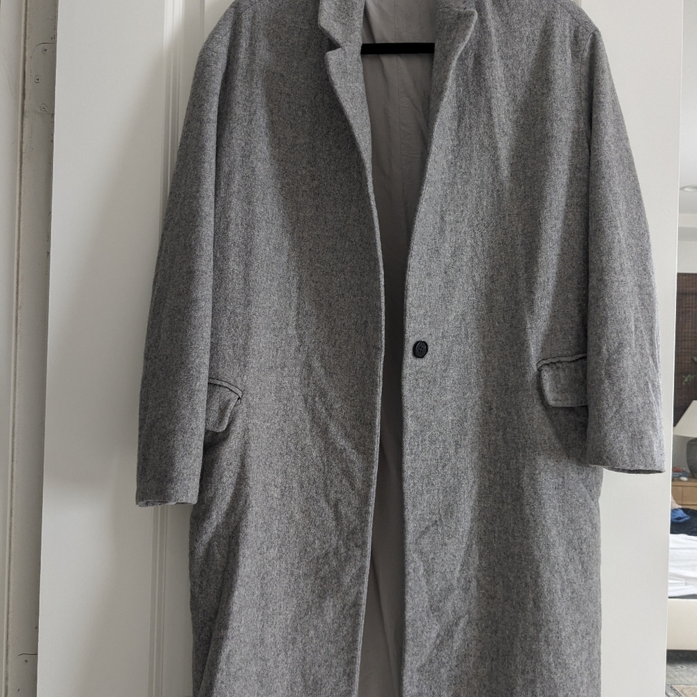 All Saints Oversized Wool (70%) Coat
